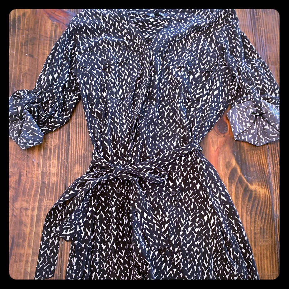 Express Button Up Dress